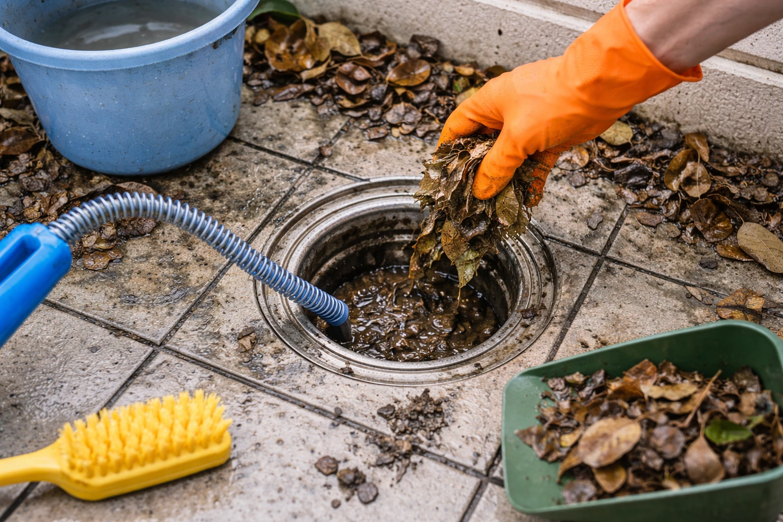Βουλωμένο σιφώνι μπαλκονιού - Πως ξεβουλώνει