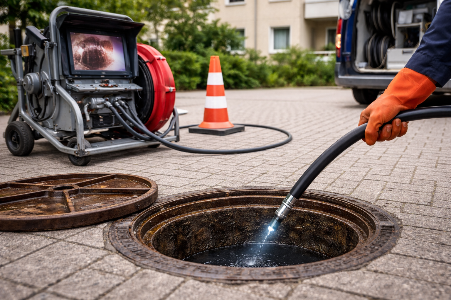 Έλεγχος αποχέτευσης με κάμερα Περιστέρι - Προσιτές τιμές