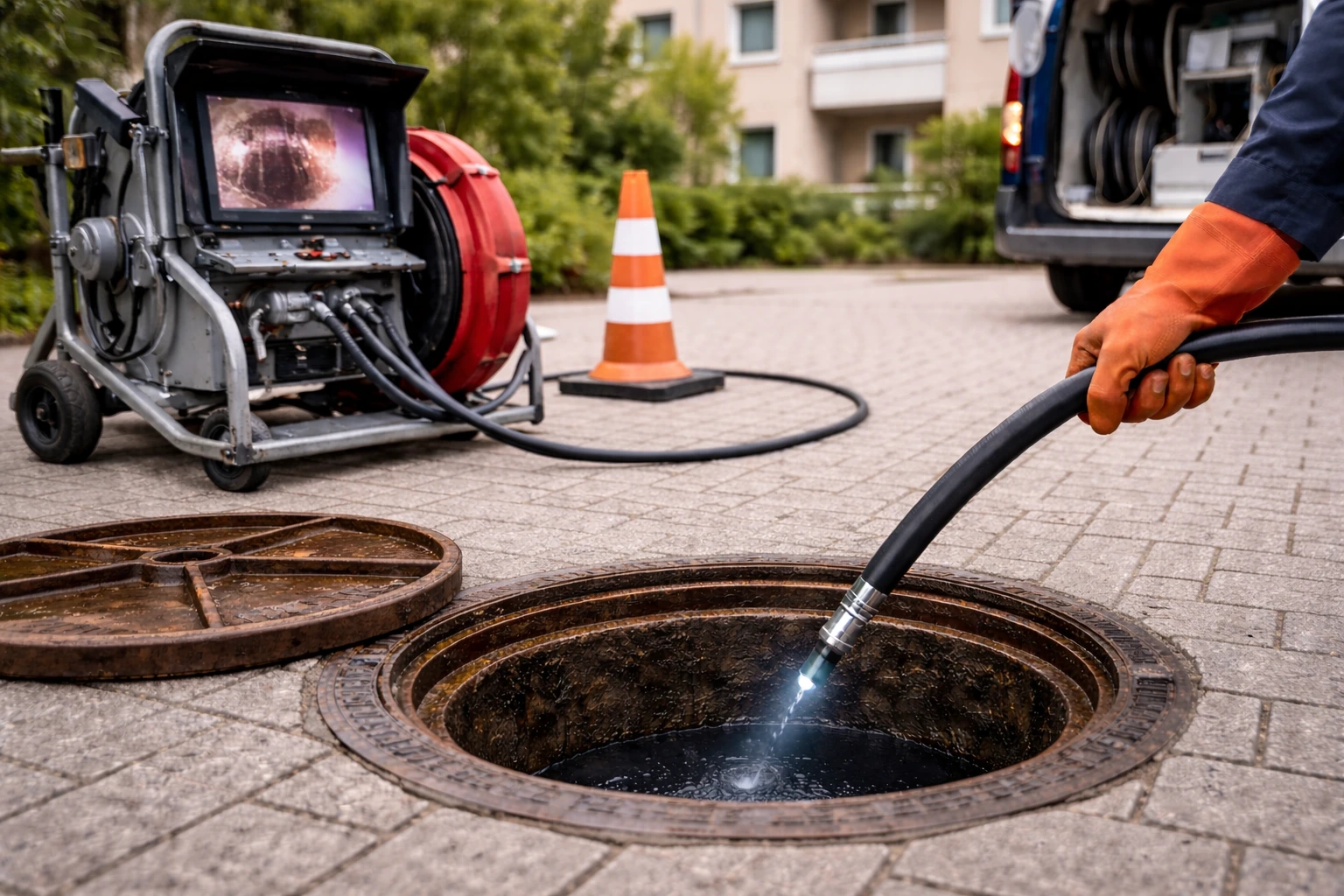 Έλεγχος αποχέτευσης με κάμερα Πετρούπολη - Προσιτές τιμές